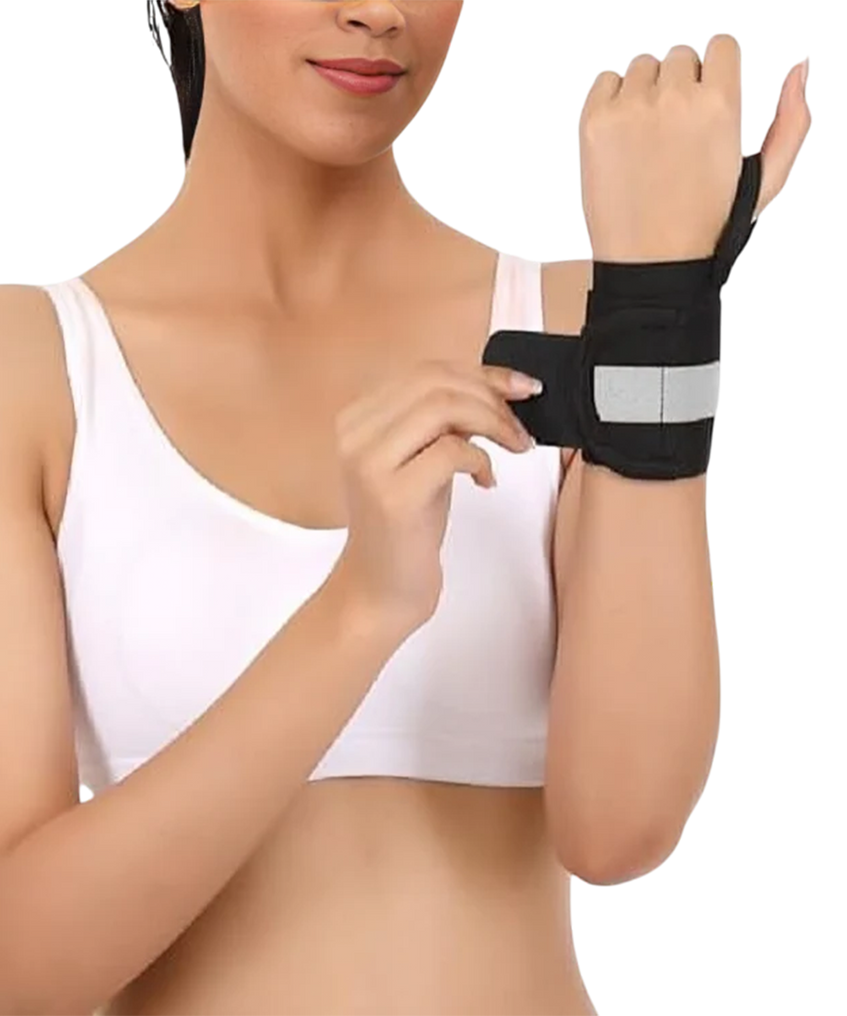 Healivo Wrist Brace with Thumb Support, for Pain Relief & Stabilization | Lightweight & Breathable Wrist Support for Arthritis, Sprains, Tendonitis, Carpal Tunnel | Adjustable, Universal Size