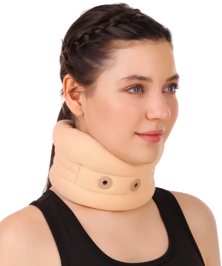 HEALIVO Cervical Collar, for Neck Support & Pain Relief | for Post-Surgery, Injury & Arthritis | Soft Foam, Comfortable & Durable for Men & Women
