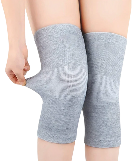 Healivo Orthopedic Knee Support Sleeve – Ideal Compression, Stretchable Knee Brace with Knee Cap Guard, Pain Relief & Stability for Men and Women (Pair of 2) (L)