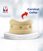 HEALIVO Cervical Collar, for Neck Support & Pain Relief | for Post-Surgery, Injury & Arthritis | Soft Foam, Comfortable & Durable for Men & Women