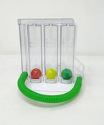 LIFELINE Respirometer 3 Ball Lung Exerciser Respiratory Exerciser Spirometer