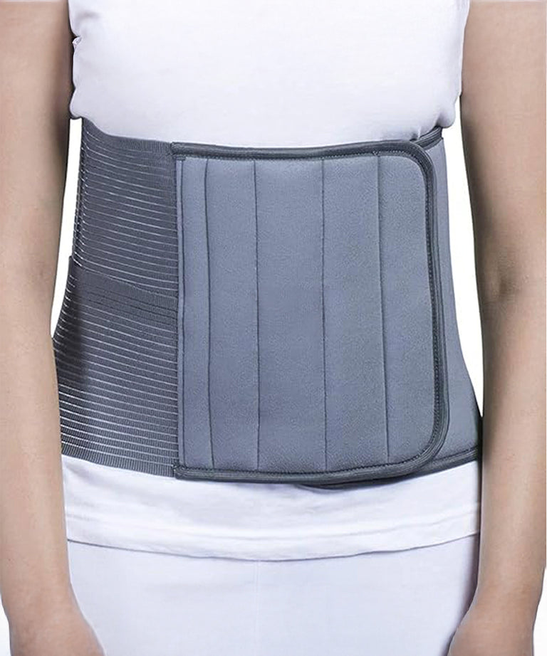 Abdominal Belt (9 Inches) for Post-Surgery Recovery, Postpartum Support, Pain Relief for Men & Women (S)