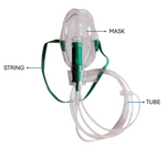 Oxygen Mask with Tube & Comfortable Strap for Adult